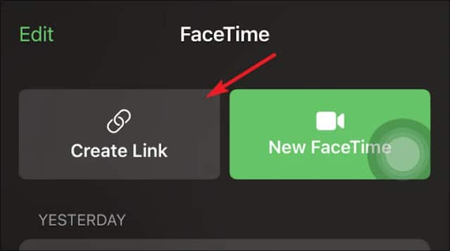 كيفية إنشاء رابط FaceTime على iPhone